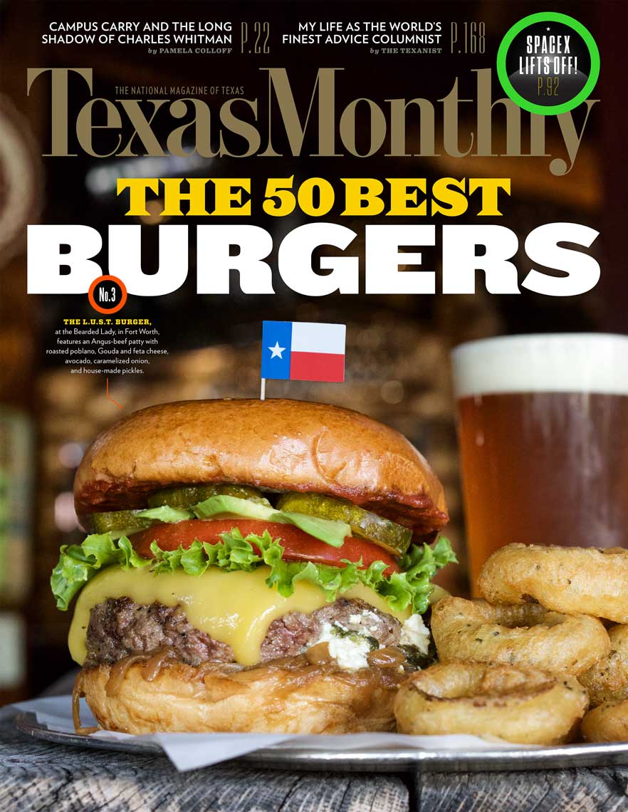 Jody Horton Photography for Texas Monthly Burgers in Texas
