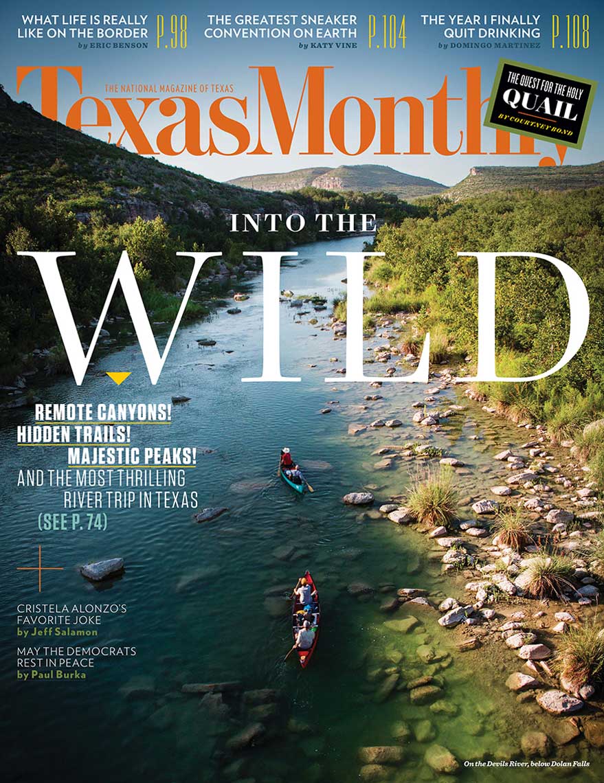 Jody Horton Photography for Texas Monthly Out in the Wild
