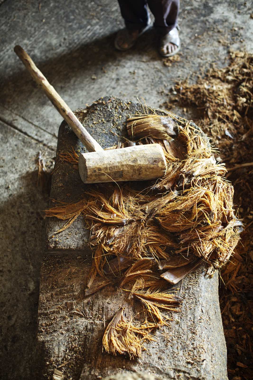 Jody Horton Photography - Agave fibers and wooden mallet. 