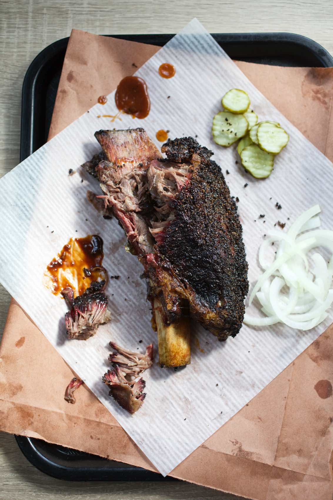 Jody Horton Photography - Barbecue plate with ribs. 