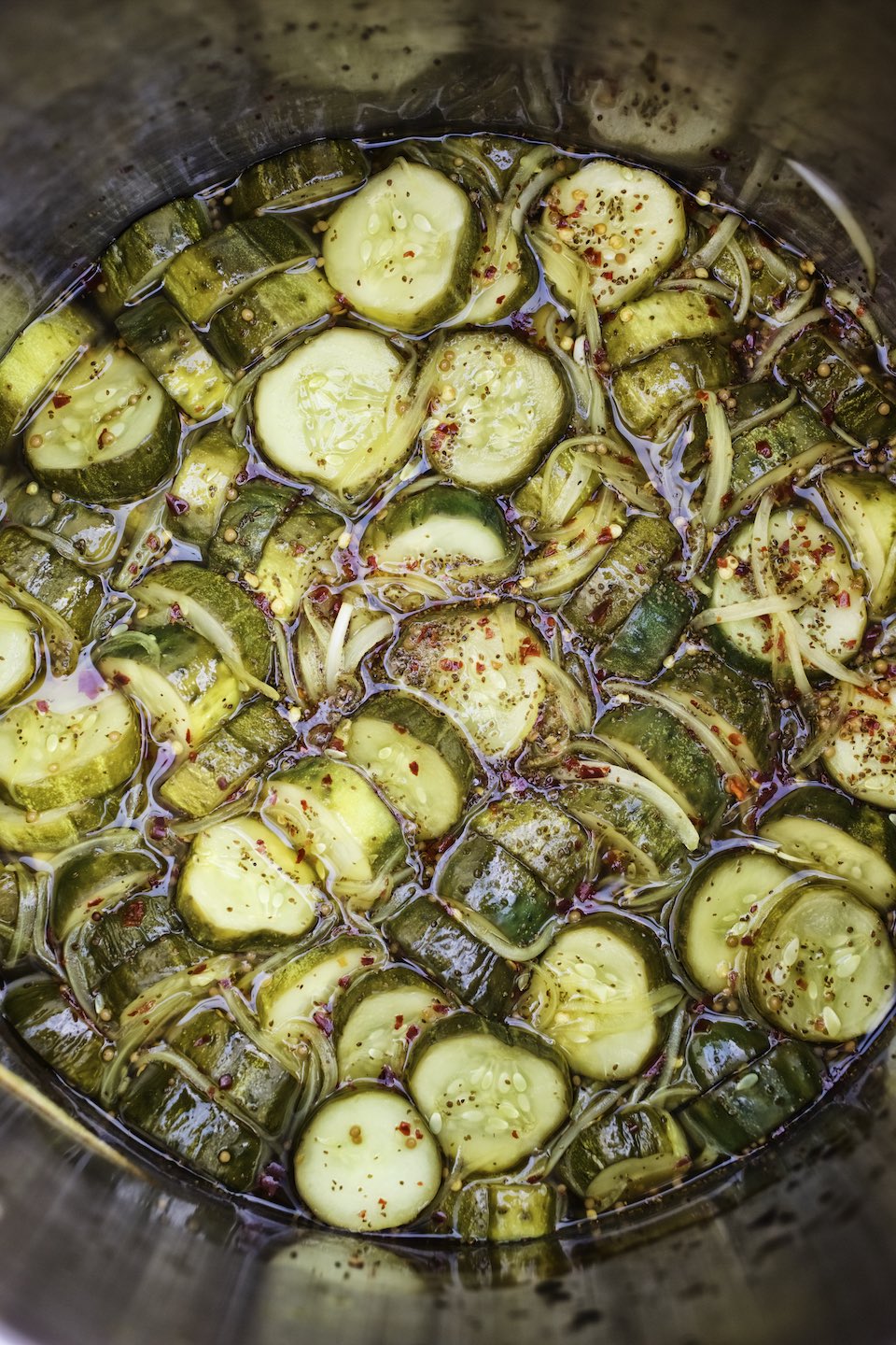Jody Horton Photography - Pickling cucumbers and onions.